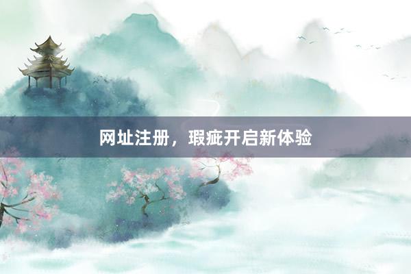 网址注册,瑕疵开启新体验